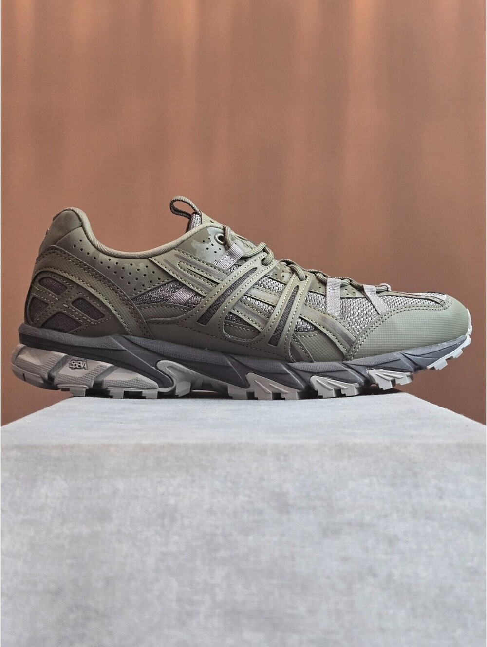 asics Gel Sonoma 15 50 - Truffle Grey / Mantle Green (1203A538-022) Men's 8 NEW